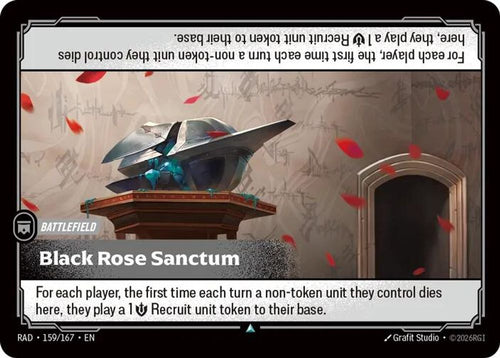 Black Rose Sanctum 159/167 Uncommon Radiance Riftbound NM
