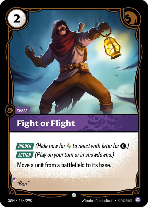 Fight or Flight 168/298 Common Origins