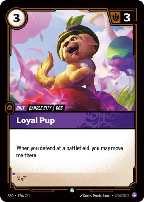 Loyal Pup 126/221 Common Spiritforged