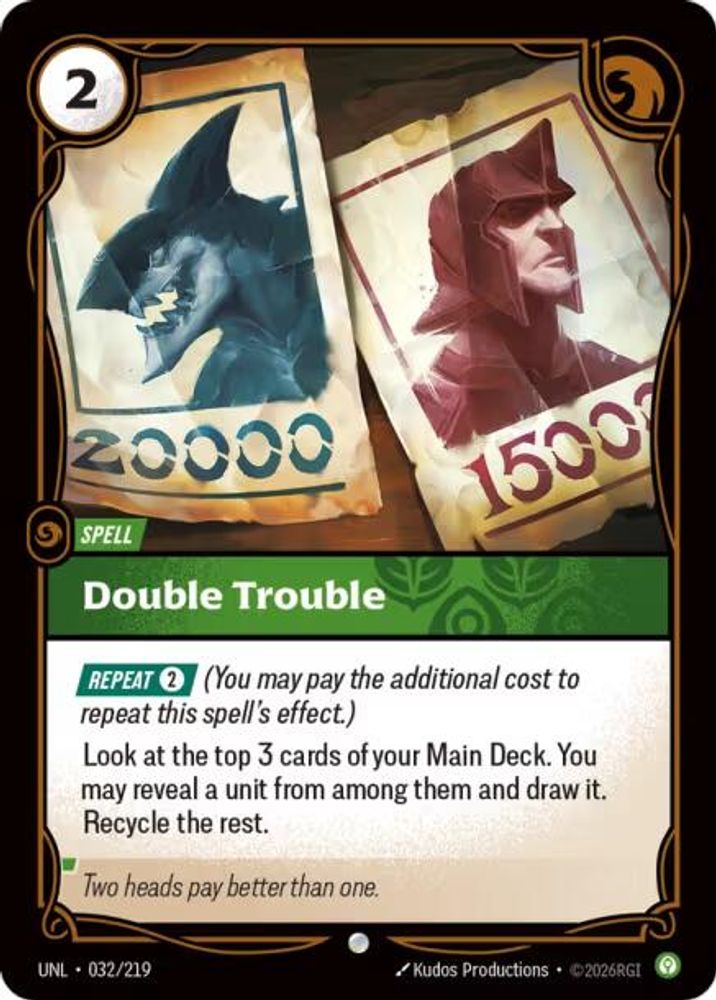 Double Trouble 032/219 Common Unleashed