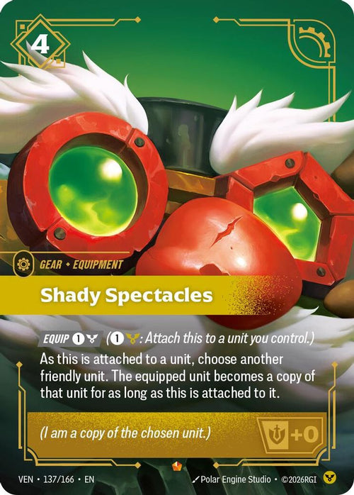 Shady Spectacles 137/166 Epic Vendetta Foil