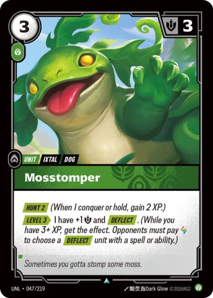 Mosstomper 047/219 Uncommon Unleashed