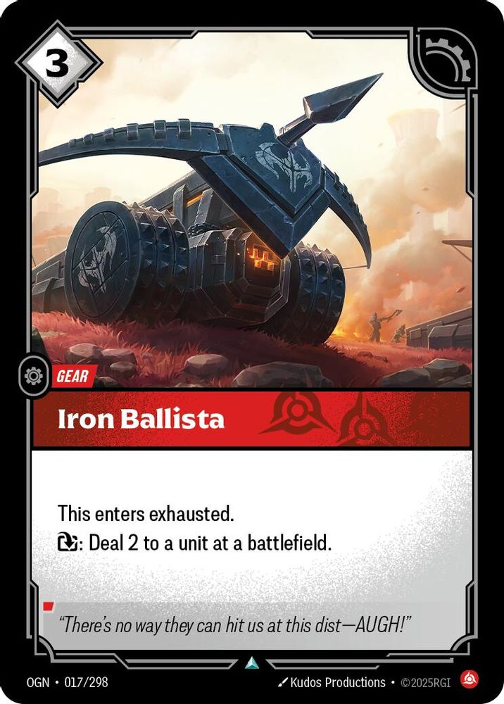 Iron Ballista 017/298 Uncommon Origins