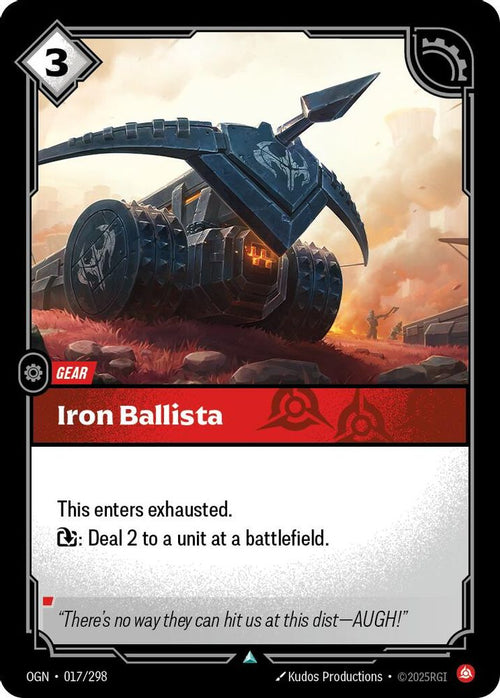 Iron Ballista 017/298 Uncommon Origins