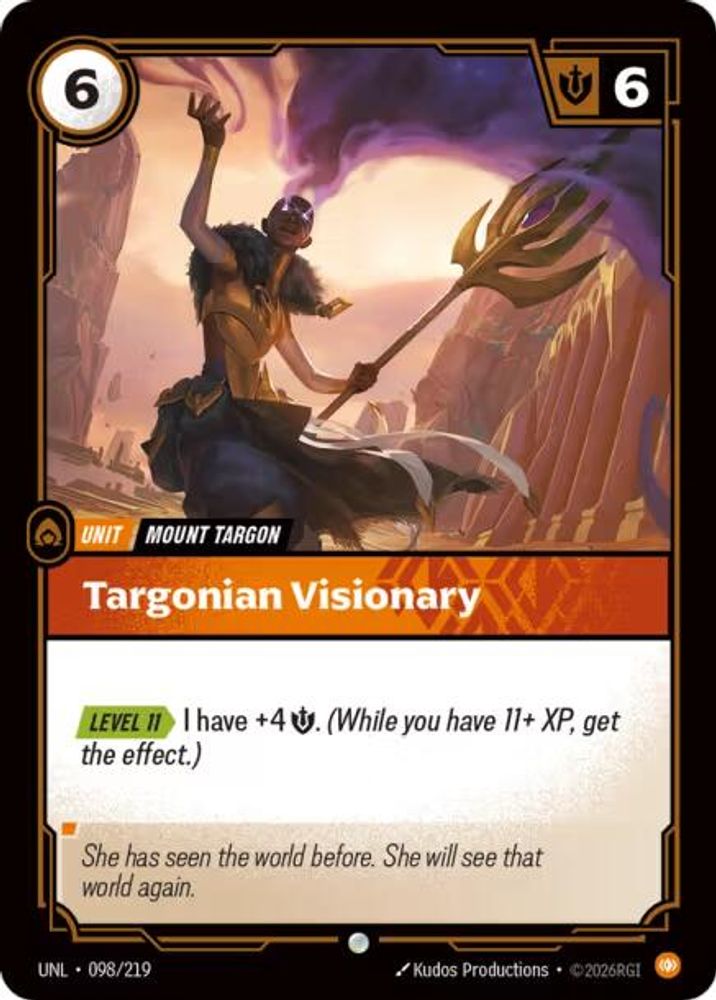 Targonian Visionary 098/219 Common Unleashed