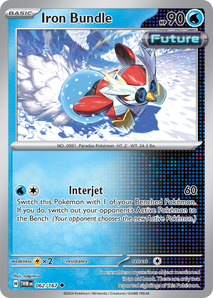Iron Bundle 062/167 Uncommon Twilight Masquerade Reverse Holo