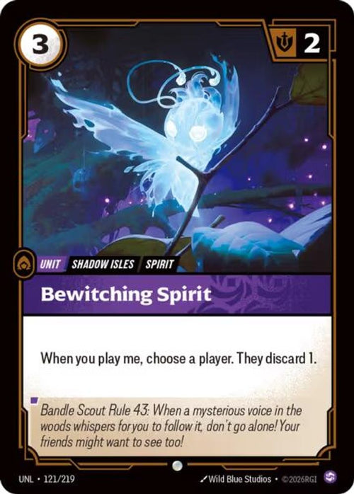 Bewitching Spirit 121/219 Common Unleashed