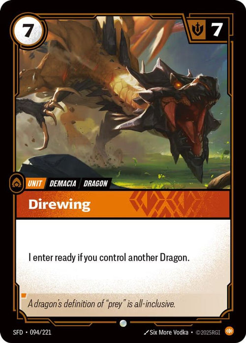 Direwing 094/221 Common Spiritforged