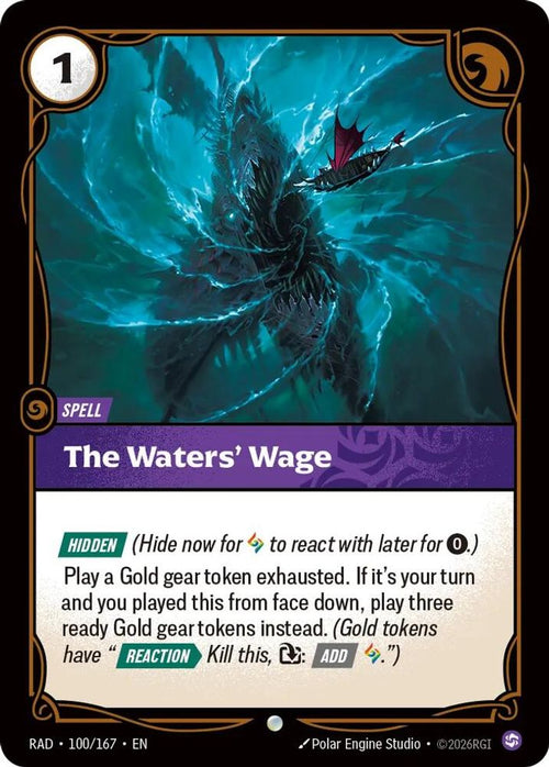 The Waters' Wage 100/167 Common Radiance
