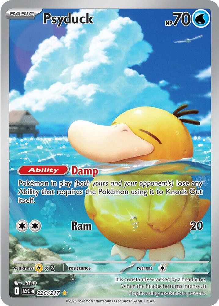 Psyduck 226/217 Illustration Rare Ascended Heroes Holo