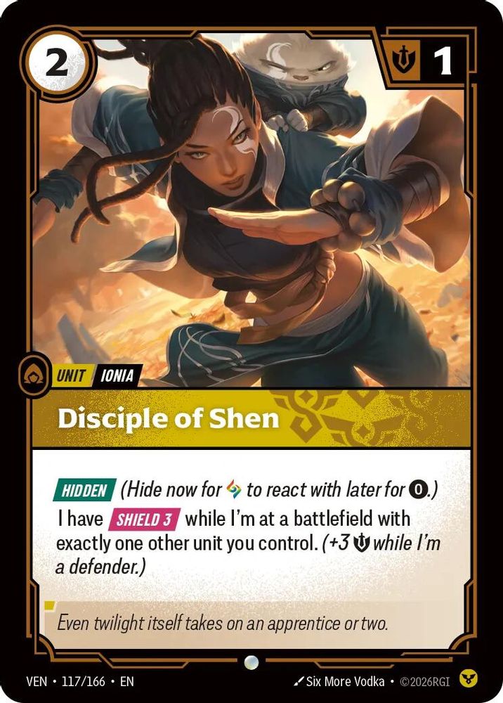 Disciple of Shen 117/166 Common Vendetta