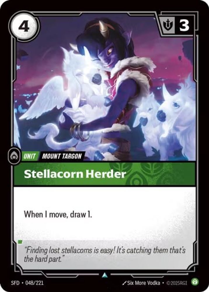 Stellacorn Herder 048/221 Uncommon Spiritforged