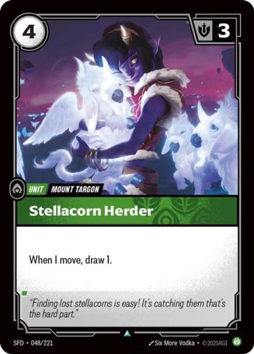 Stellacorn Herder 048/221 Uncommon Spiritforged