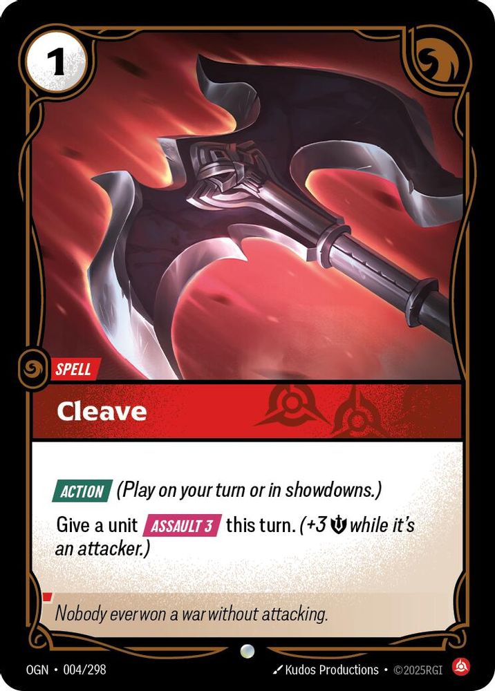 Cleave 004/298 Common Origins