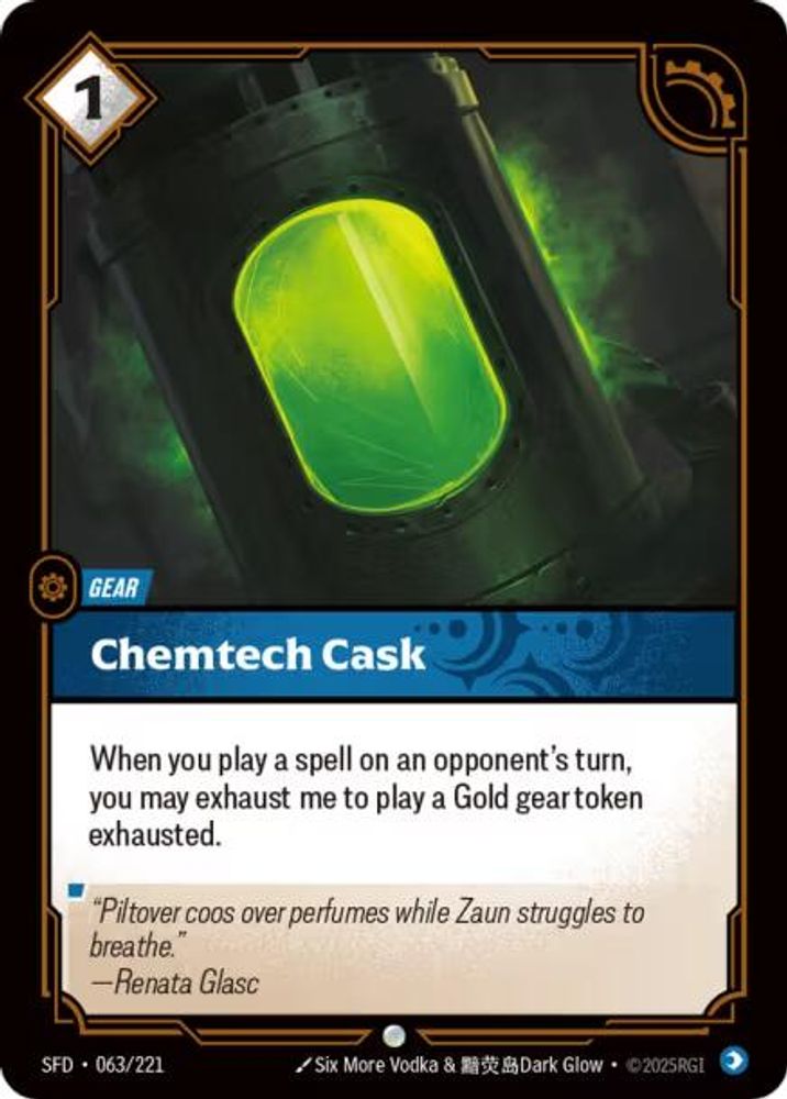 Chemtech Cask 063/221 Common Spiritforged