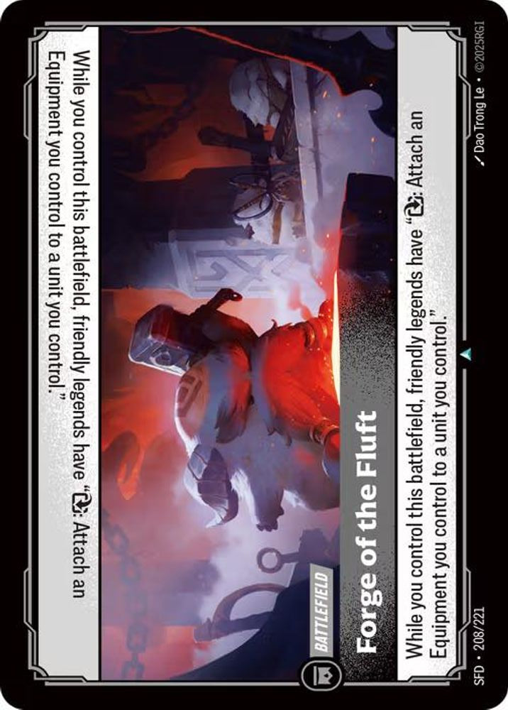 Forge of the Fluft 208/221 Uncommon Spiritforged