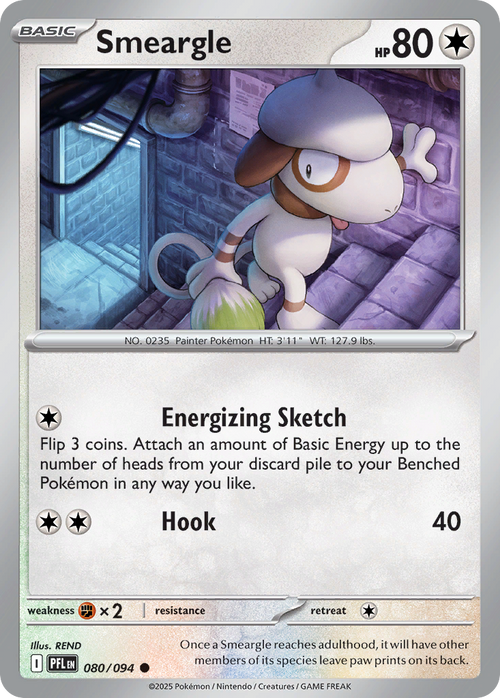Smeargle 080/094 Common Phantasmal Flames