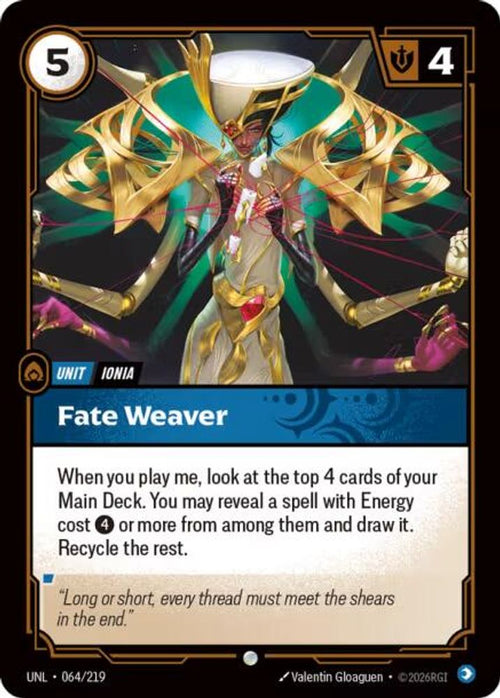 Fate Weaver 064/219 Common Unleashed