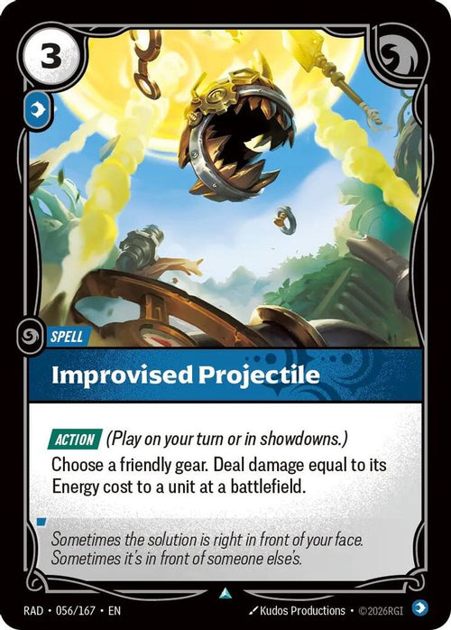 Improvised Projectile 056/167 Uncommon Radiance