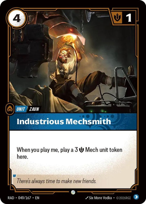 Industrious Mechsmith 049/167 Common Radiance