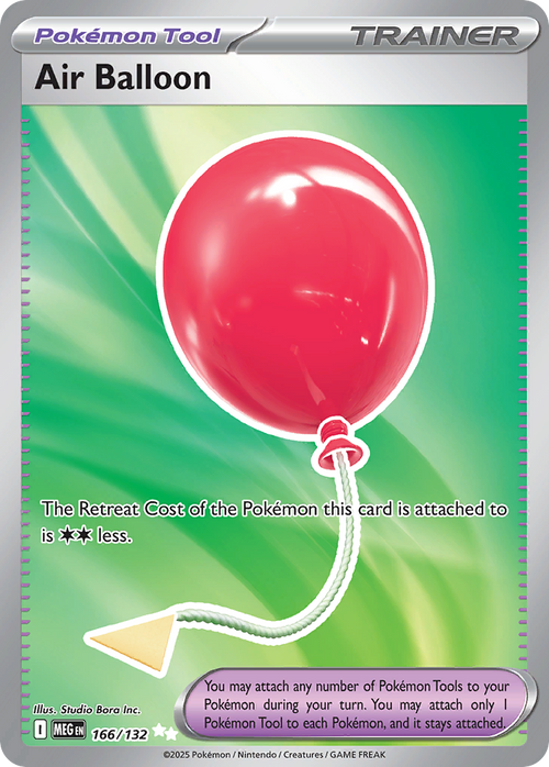 Air Balloon 166/132 Ultra Rare Mega Evolution Holo