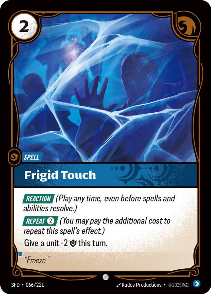 Frigid Touch 066/221 Common Spiritforged