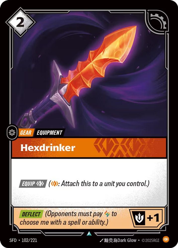 Hexdrinker 102/221 Uncommon Spiritforged
