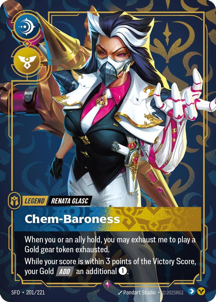 Renata Glasc - Chem-Baroness 201/221 Rare Spiritforged Foil