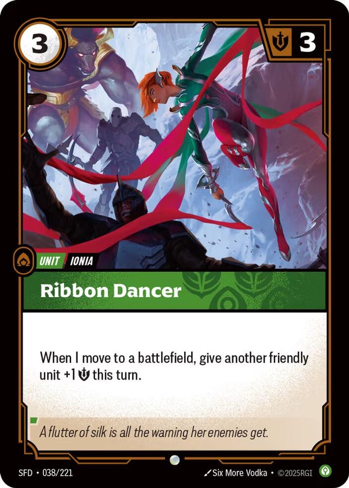 Ribbon Dancer 038/221 Common Spiritforged