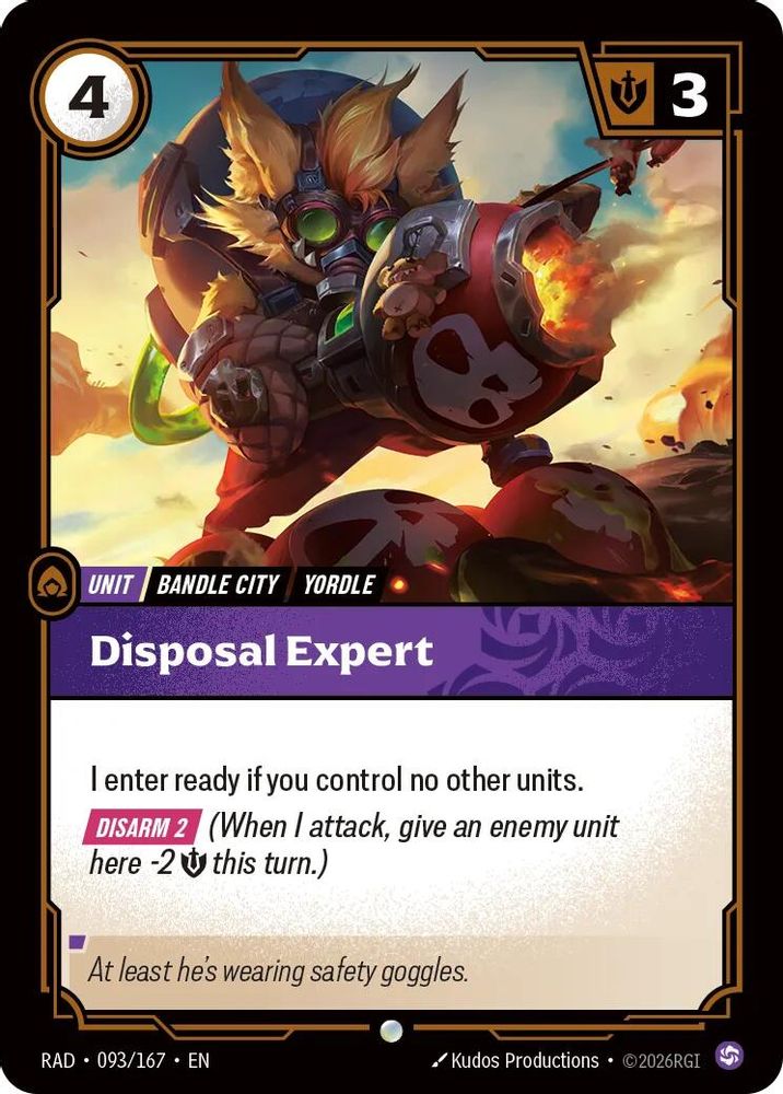 Disposal Expert 093/167 Common Radiance