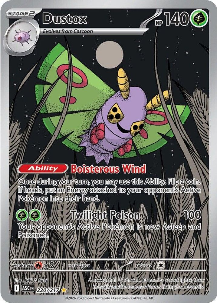 Dustox 220/217 Illustration Rare Ascended Heroes Holo