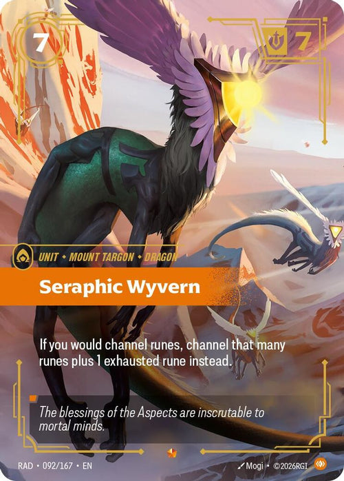 Seraphic Wyvern 092/167 Epic Radiance Foil