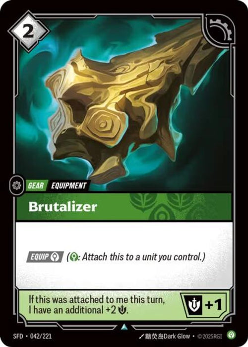 Brutalizer 042/221 Uncommon Spiritforged