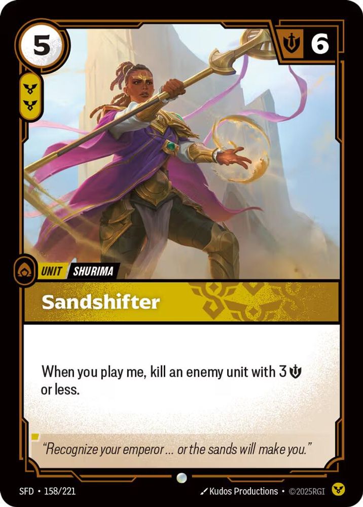 Sandshifter 158/221 Common Spiritforged