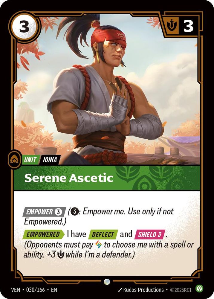 Serene Ascetic 030/166 Common Vendetta