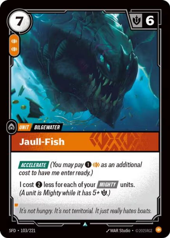 Jaull-Fish 103/221 Uncommon Spiritforged