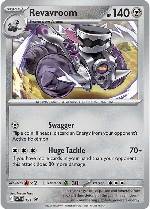Revavroom 121 Holo Promo Scarlet & Violet Promo