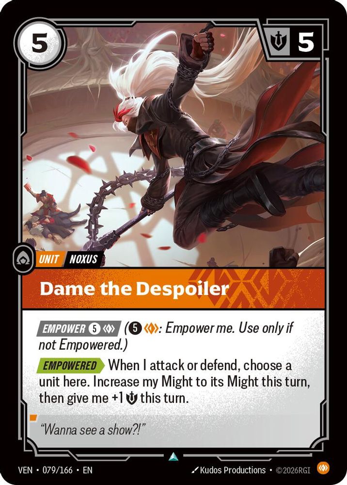 Dame the Despoiler 079/166 Uncommon Vendetta