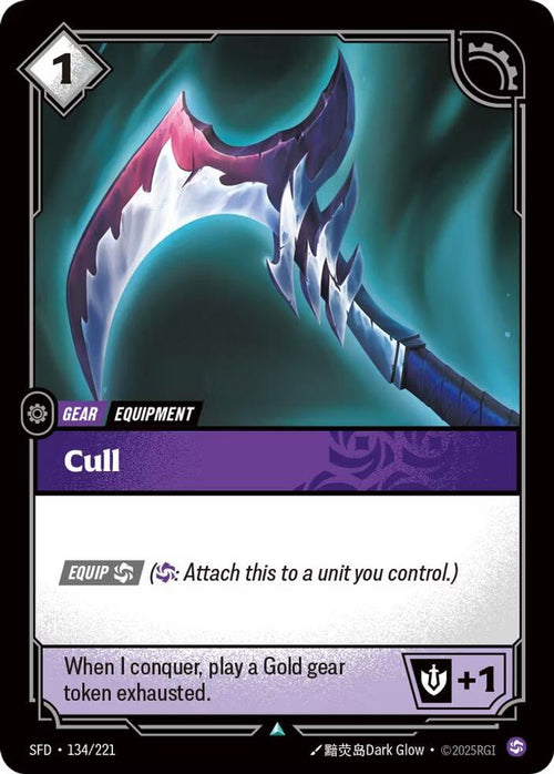 Cull 134/221 Uncommon Spiritforged