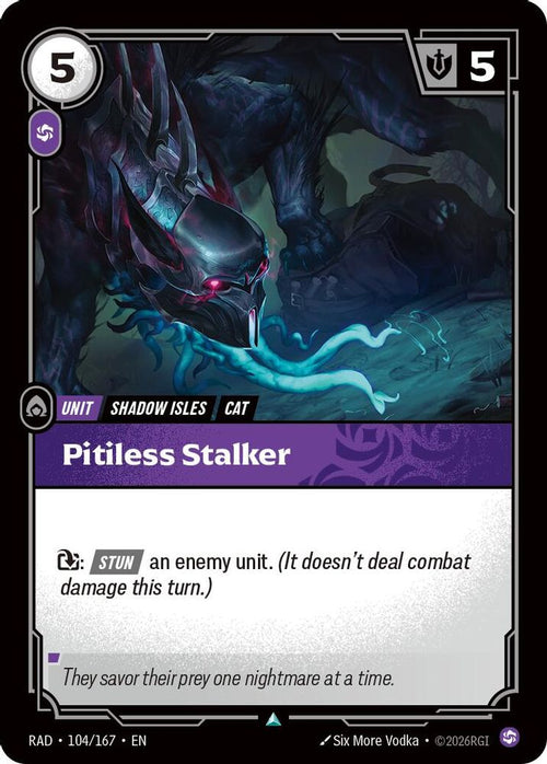Pitiless Stalker 104/167 Uncommon Radiance