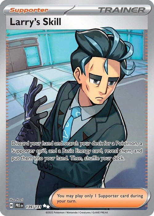 Larry's Skill 139/131 Ultra Rare Prismatic Evolutions Holo