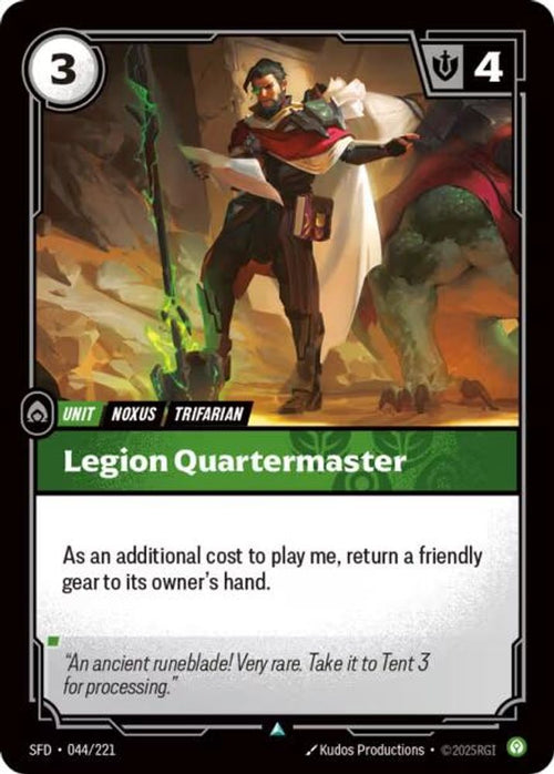 Legion Quartermaster 044/221 Uncommon Spiritforged
