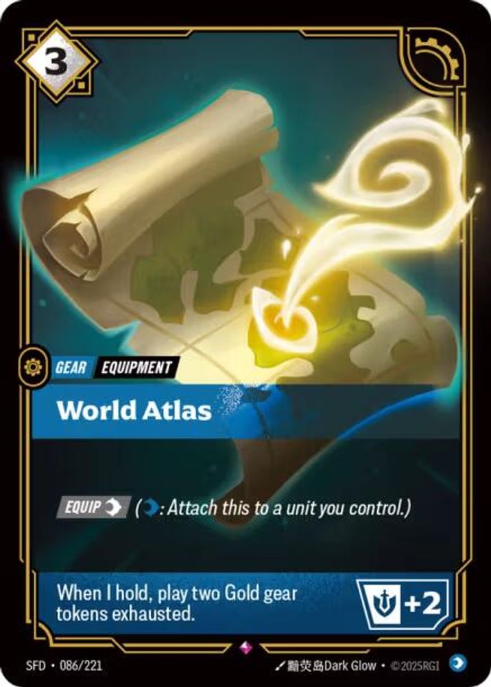 World Atlas 086/221 Rare Spiritforged Foil