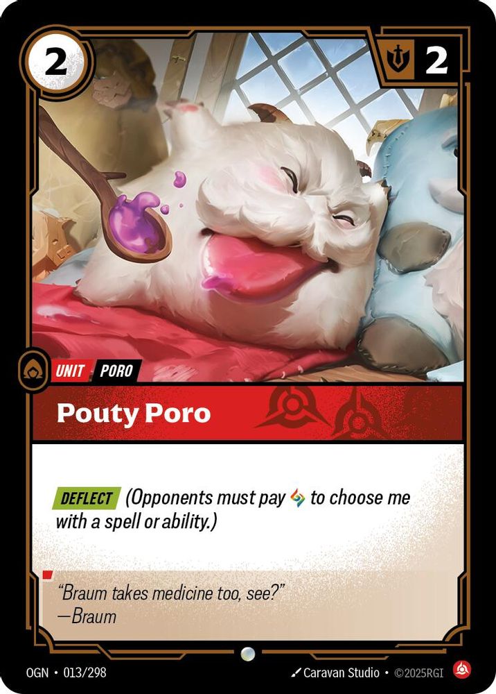 Pouty Poro 013/298 Common Origins