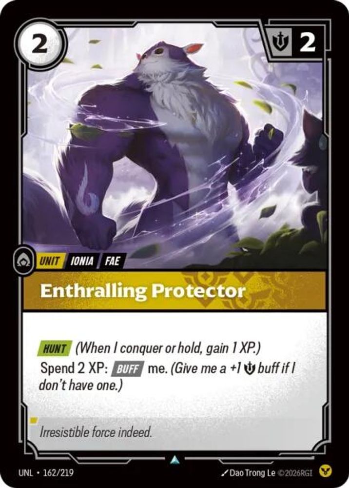 Enthralling Protector 162/219 Uncommon Unleashed