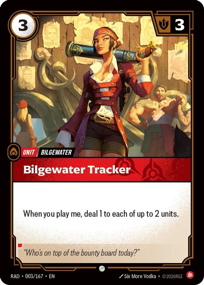 Bilgewater Tracker 003/167 Common Radiance
