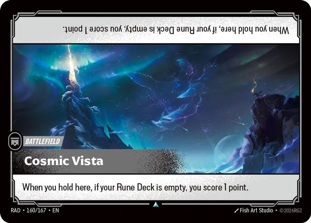 Cosmic Vista 160/167 Uncommon Radiance Riftbound NM