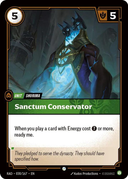 Sanctum Conservator 030/167 Common Radiance
