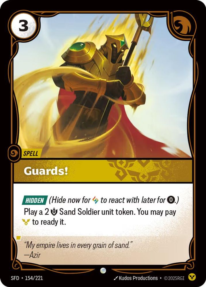 Guards! 154/221 Common Spiritforged