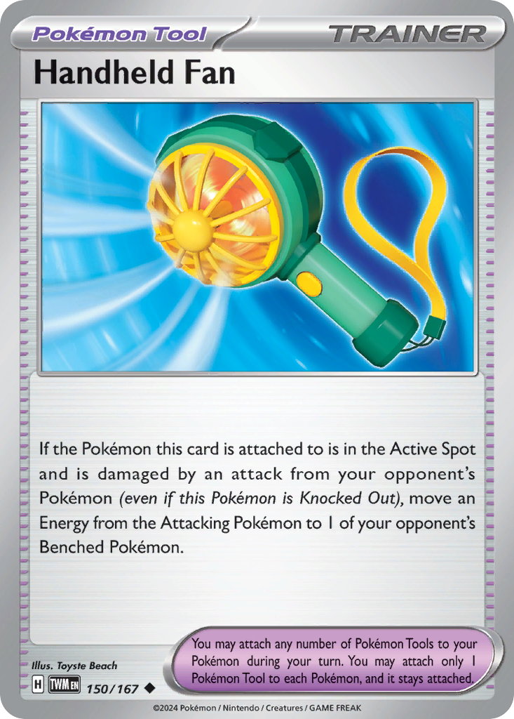 Handheld Fan 150/167 Uncommon Twilight Masquerade Reverse Holo